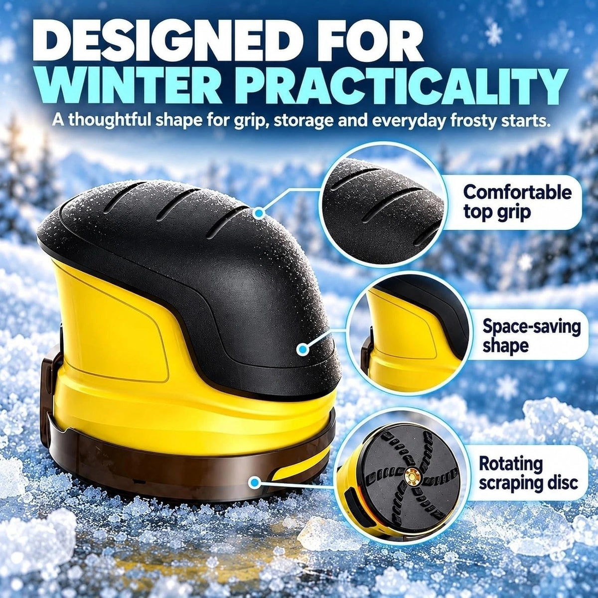 Frost Spin Cordless Ice Remover